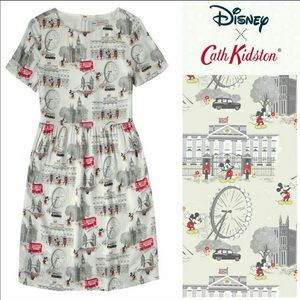 Catch Kidston Disney Mickey in London Dress NWT